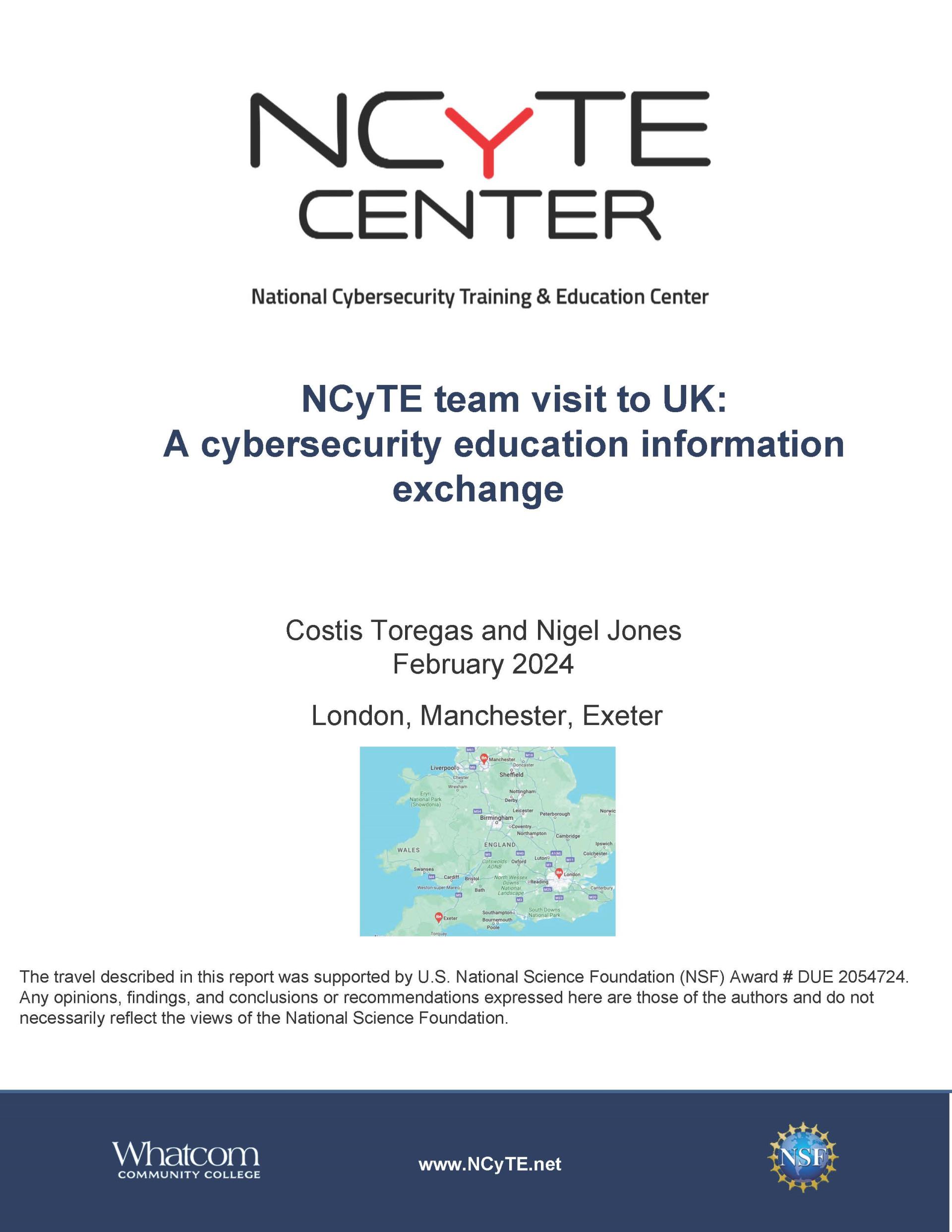 UK: A Cybersecurity education information exchange